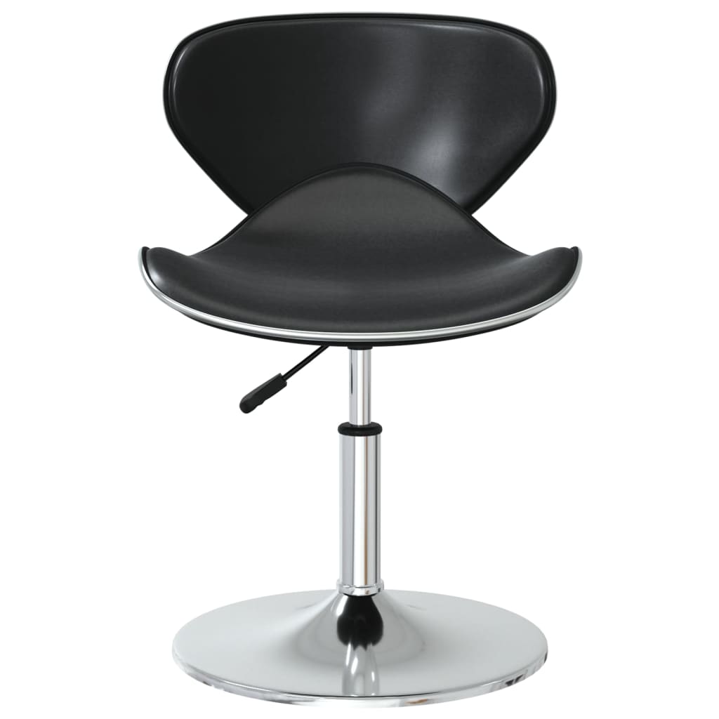 Eetkamerstoelen 4 St Kunstleer Zwart