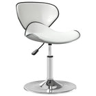 Dining Chair Faux Leather White