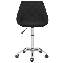 Eetkamerstoelen Draaibaar Kunstleer 4 Zwart