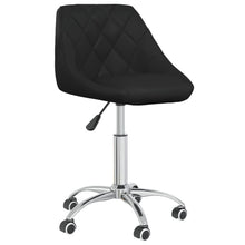 Eetkamerstoelen Draaibaar Kunstleer 6 Zwart