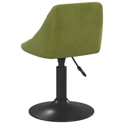 Eetkamerstoel Fluweel Lichtgroen 1