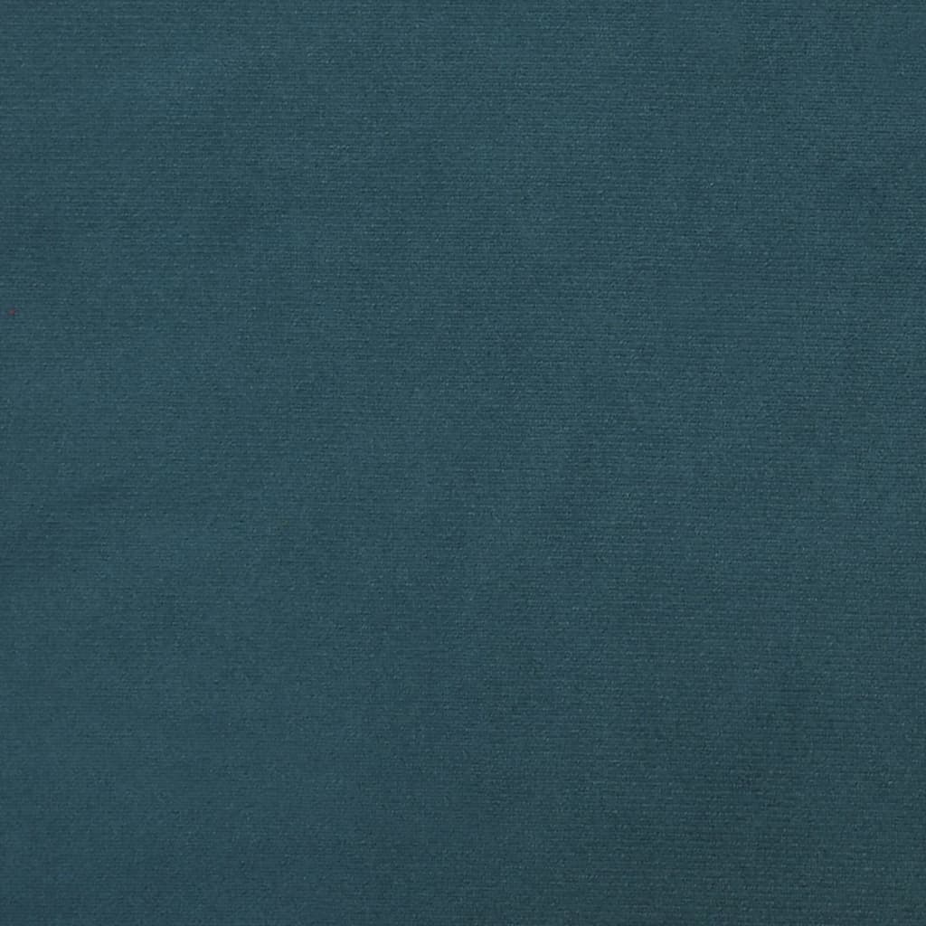 Eetkamerstoelen Draaibaar 6 St Fluweel Blauw