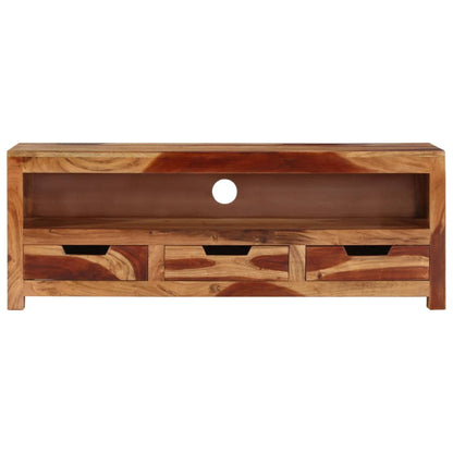 Tv-meubel 110x30x40 cm massief acaciahout
