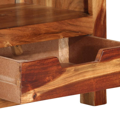 Tv-meubel 110x30x40 cm massief acaciahout