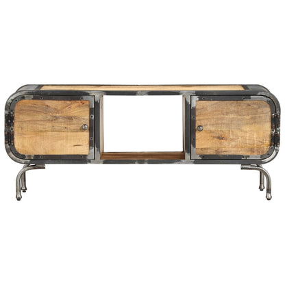 Tv-Meubel 110X30X42 Cm massief mangohout
