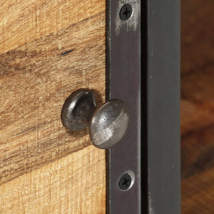 Tv-Meubel 110X30X42 Cm massief mangohout