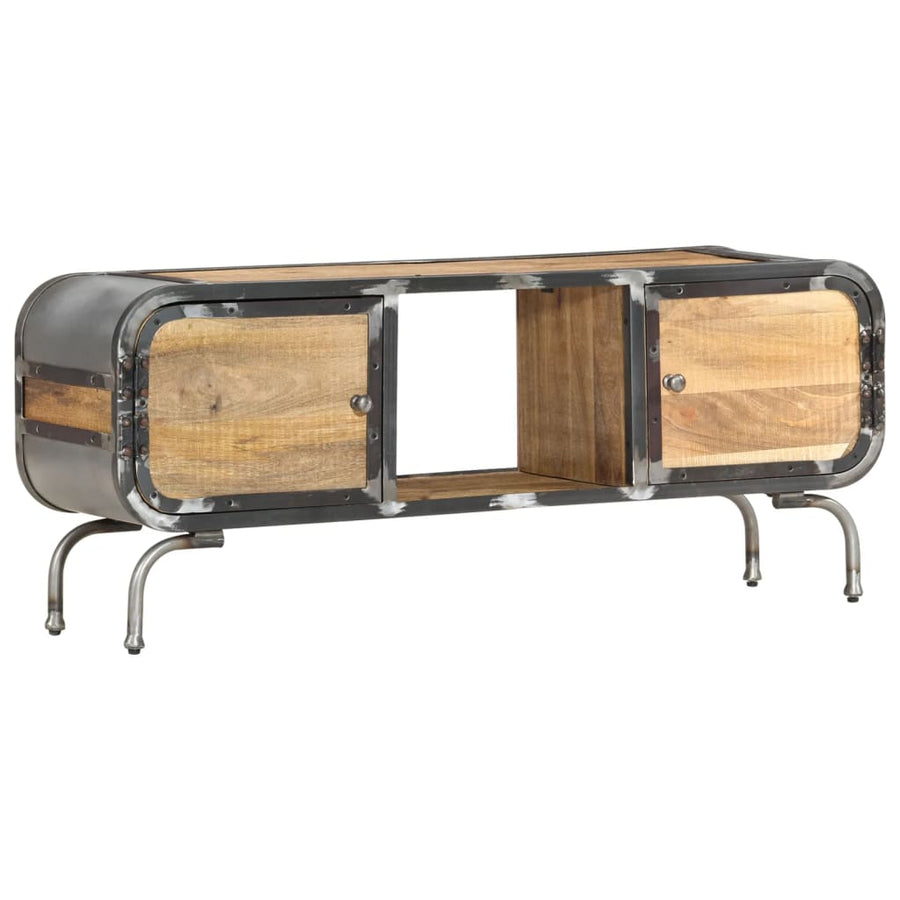 Tv-Meubel 110X30X42 Cm massief mangohout