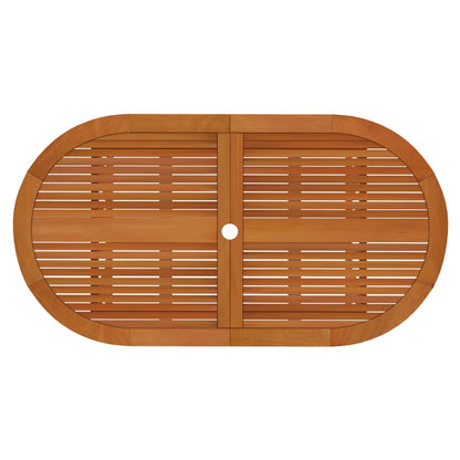 5-Delige Tuinset Massief Eucalyptushout 4