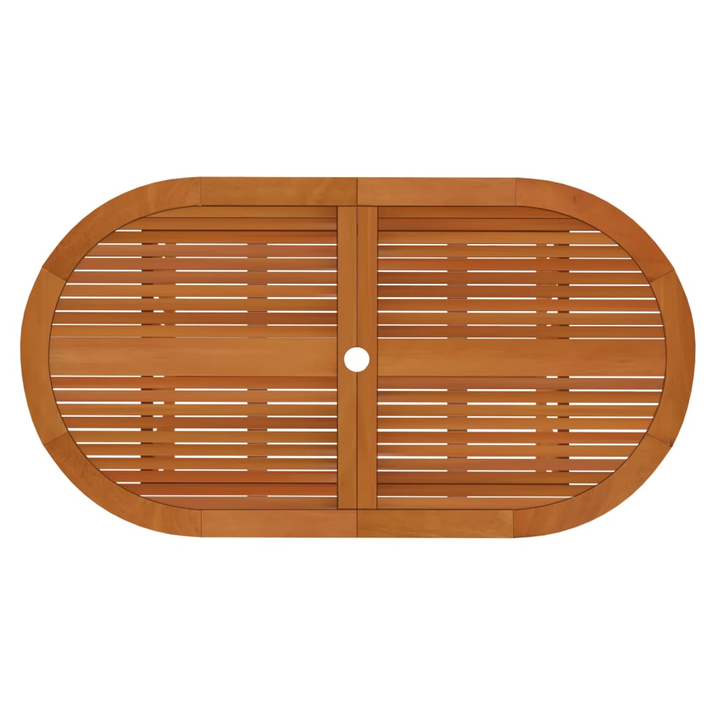7-Delige Tuinset Massief Eucalyptushout 6