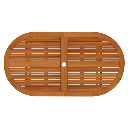 7-Delige Tuinset Massief Eucalyptushout 6