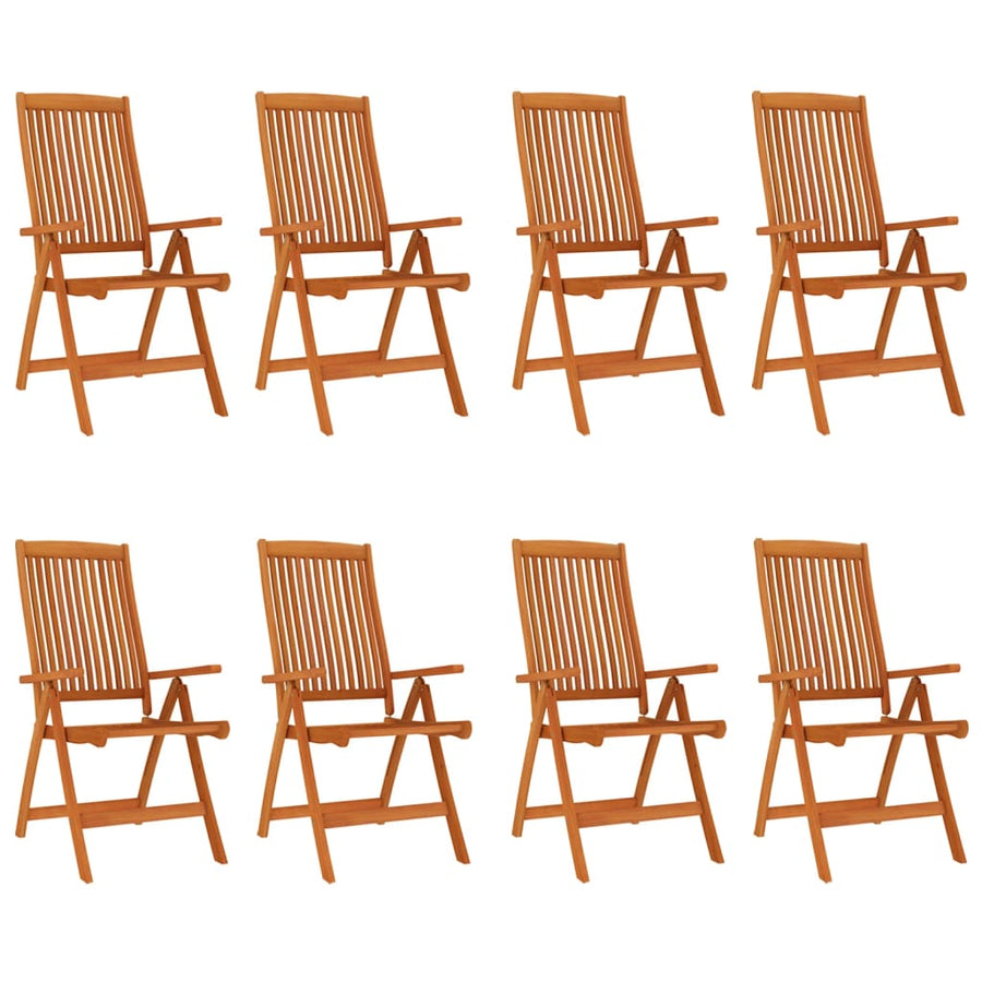 Tuinstoelen Inklapbaar Massief Eucalyptushout 8
