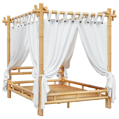 Hemelbed 140x200 cm bamboe