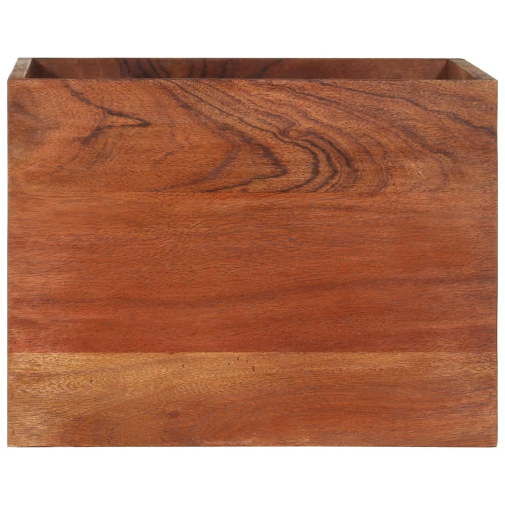 Wandschap 40x30x40 cm massief acaciahout