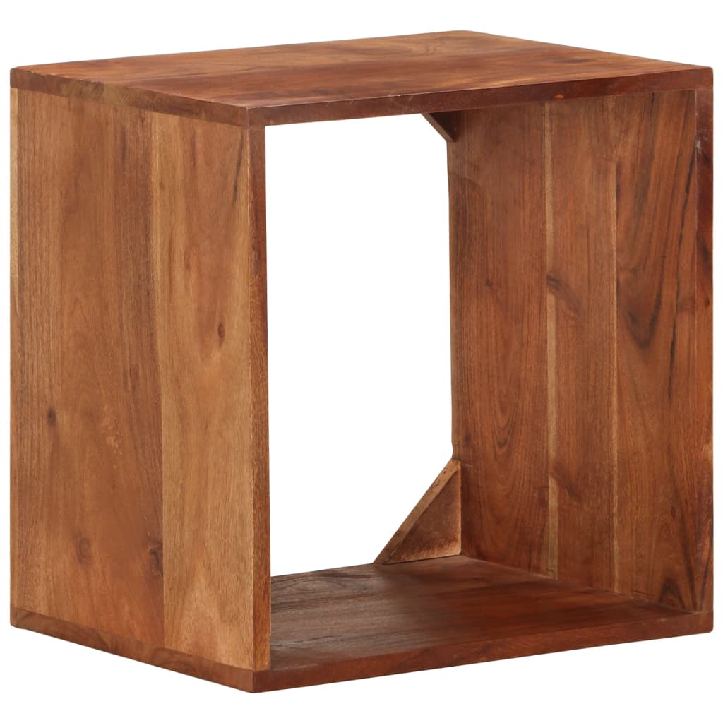 Wandschap 40x30x40 cm massief acaciahout
