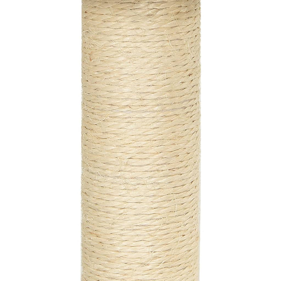 Kattenmeubel met sisal krabpalen 92 cm donkergrijs Donkergrijs