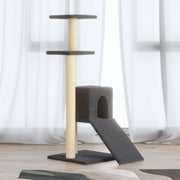 Kattenmeubel 92 cm donkergrijs
