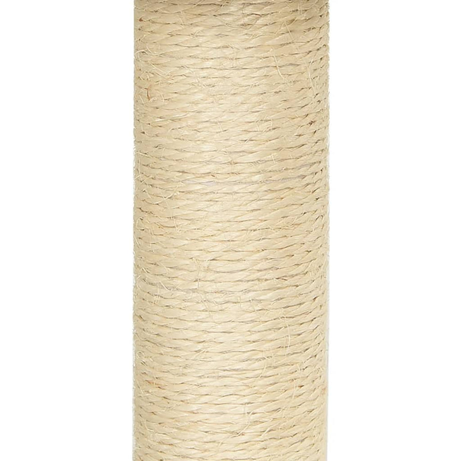 Kattenmeubel Met Sisal Krabpalen 155 Cm Lichtgrijs