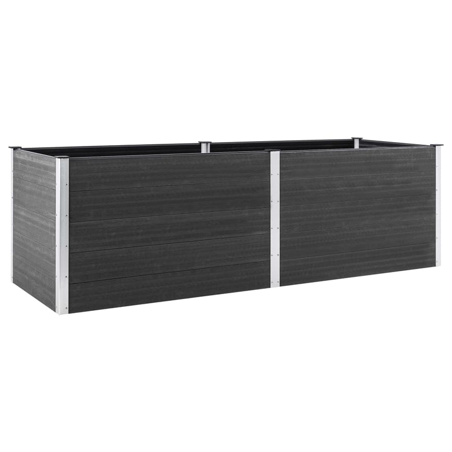 Plantenbak Verhoogd Hkc Grijs 200 x 50 x 91 cm