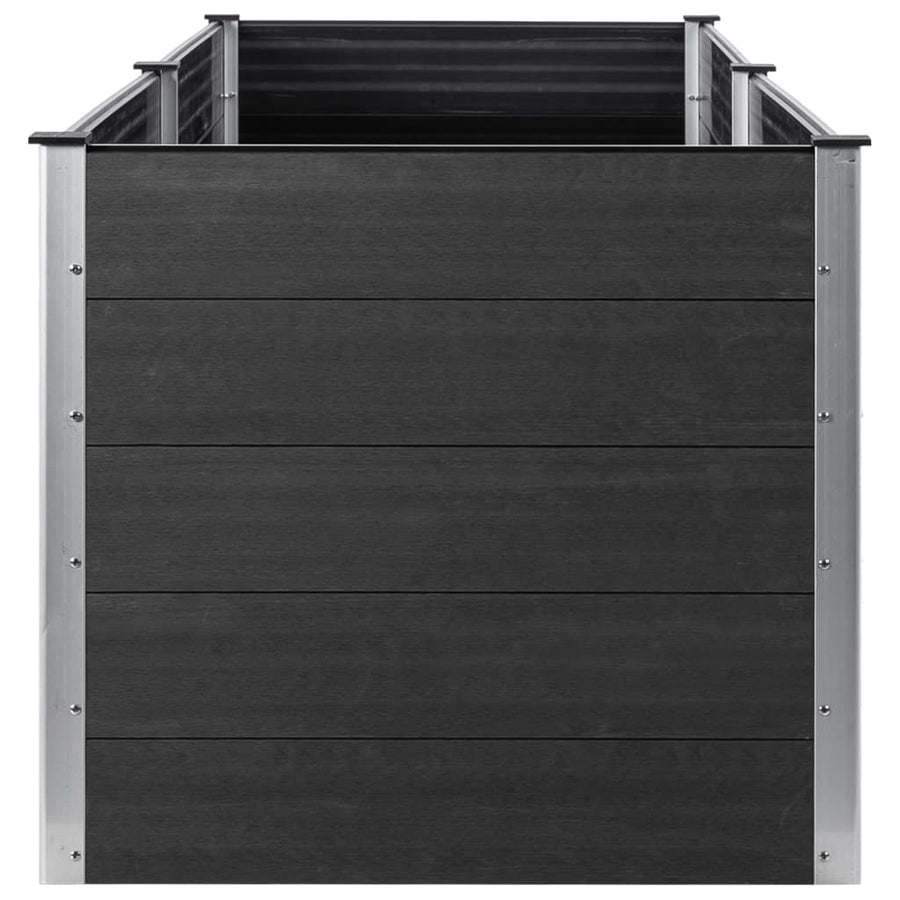 Plantenbak Verhoogd Hkc Grijs 200 x 50 x 91 cm