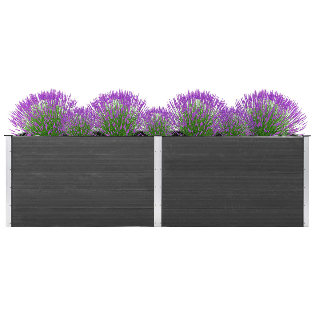 Plantenbak Verhoogd Hkc Grijs 200 x 50 x 91 cm