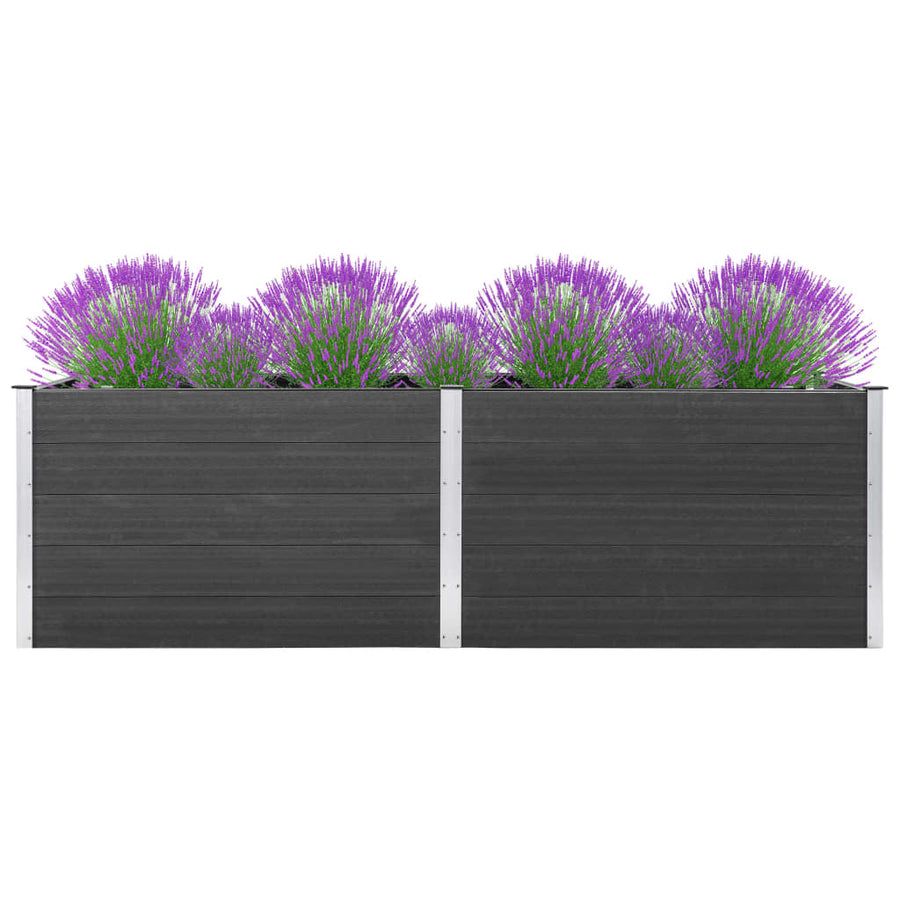 Plantenbak Verhoogd Hkc Grijs 200 x 50 x 91 cm