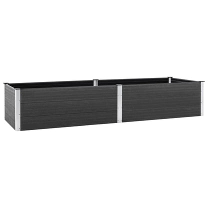 Plantenbak Verhoogd Hkc Grijs 200 x 100 x 54 cm