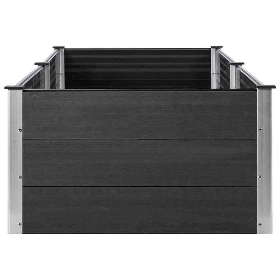 Plantenbak Verhoogd Hkc Grijs 200 x 100 x 54 cm
