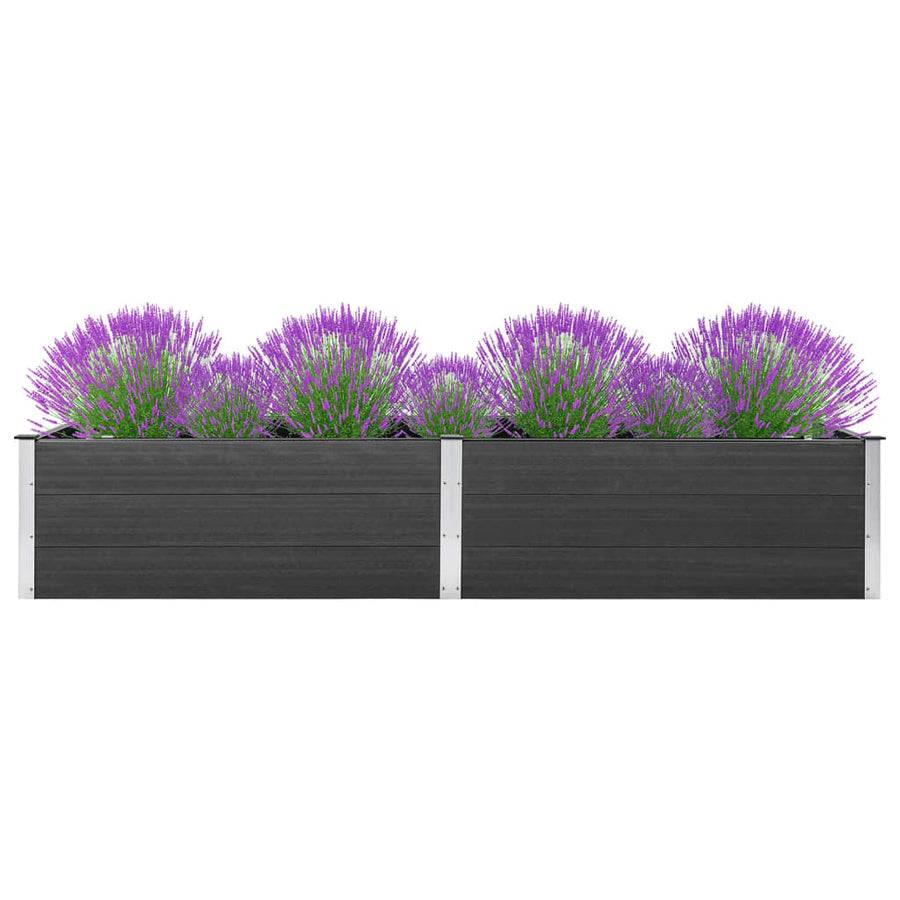 Plantenbak Verhoogd Hkc Grijs 200 x 100 x 54 cm