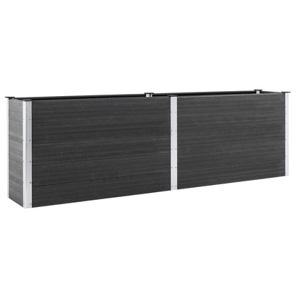 Plantenbak Verhoogd Hkc Grijs 200 x 100 x 91 cm