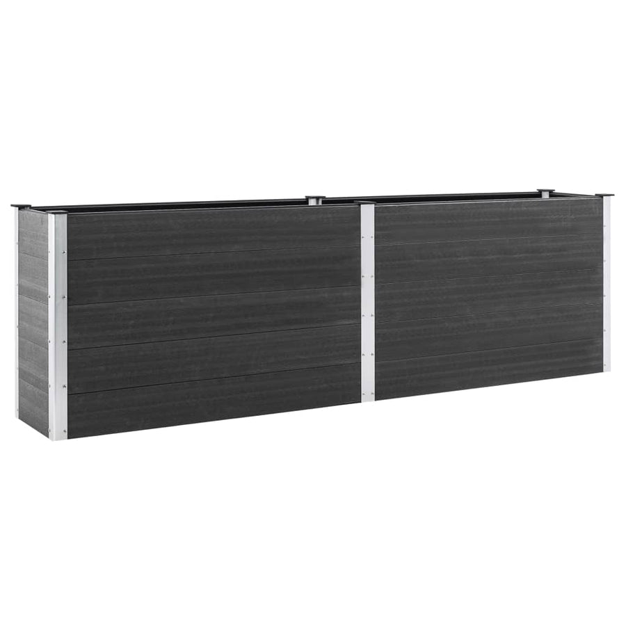 Plantenbak Verhoogd Hkc Grijs 200 x 100 x 91 cm