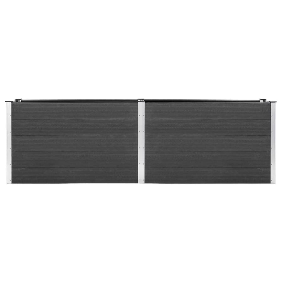 Plantenbak Verhoogd Hkc Grijs 200 x 100 x 91 cm