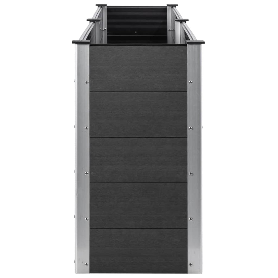 Plantenbak Verhoogd Hkc Grijs 200 x 100 x 91 cm
