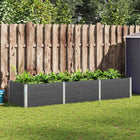 Raised Planter 300x100x54 cm HKC grey