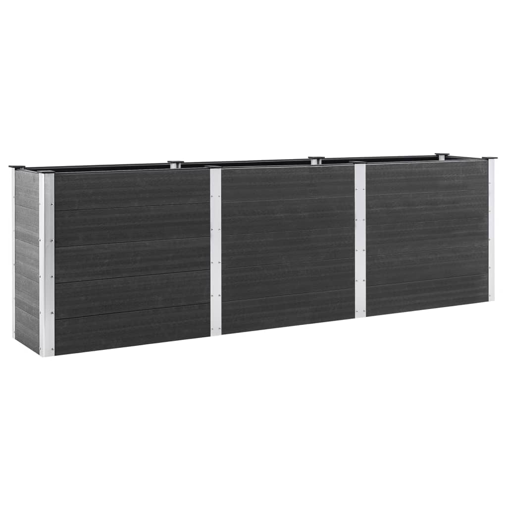 Plantenbak Verhoogd Hkc Grijs 300 x 100 x 91 cm