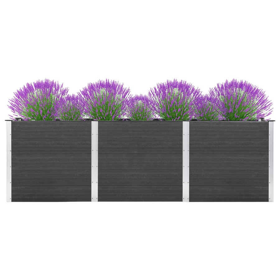 Plantenbak Verhoogd Hkc Grijs 300 x 100 x 91 cm