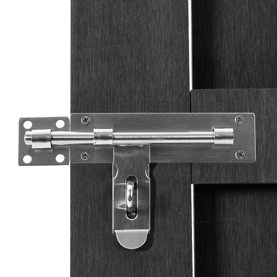Poort 100x180 cm HKC grijs 100 x 180 cm