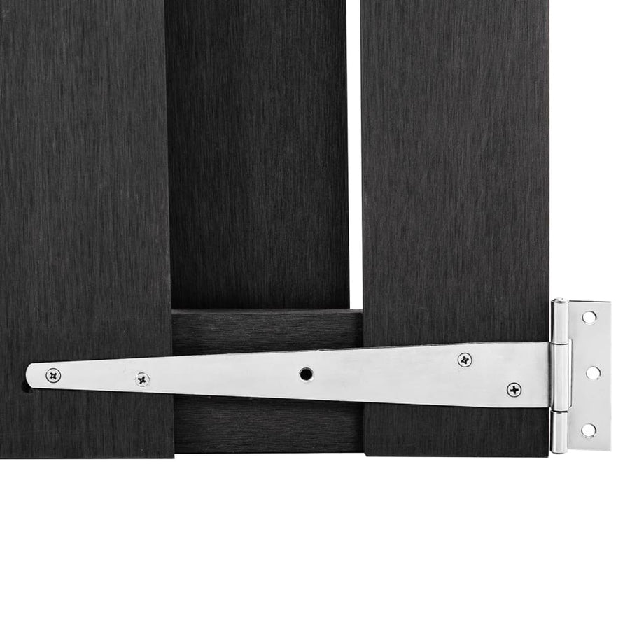 Poort 100x180 cm HKC grijs 100 x 180 cm