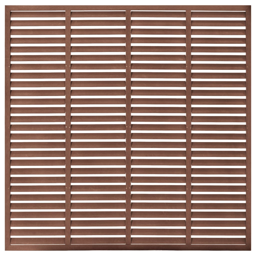 Louvre Schutting Hkc Bruin