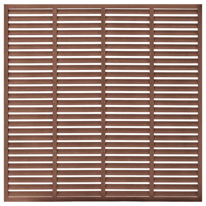 Louvre Schutting Hkc Bruin
