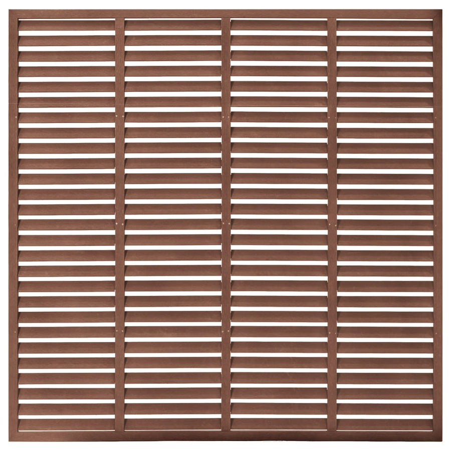 Louvre Schutting Hkc Bruin