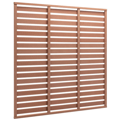 Schuttingpaneel 180x180 cm HKC bruin Bruin