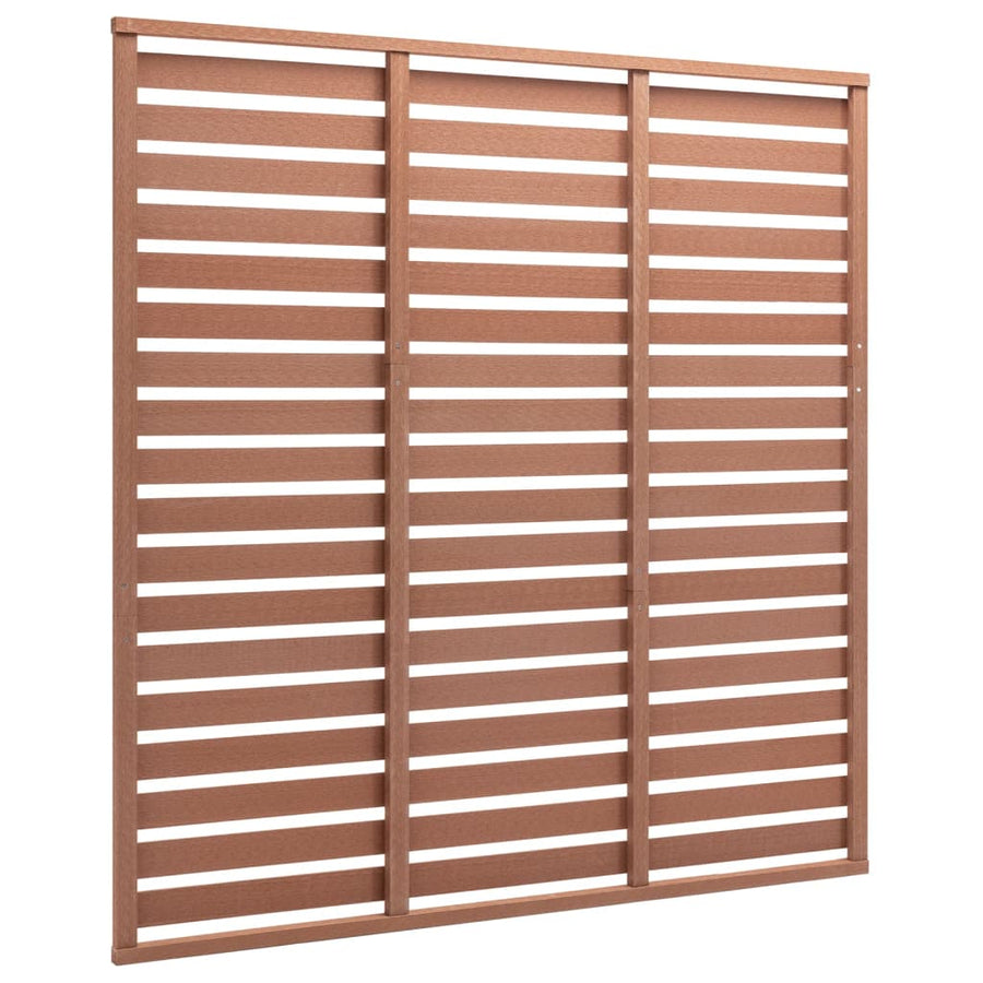 Schuttingpaneel 180x180 cm HKC bruin Bruin