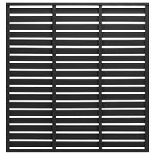 Schuttingpaneel 180x180 cm HKC zwart Zwart