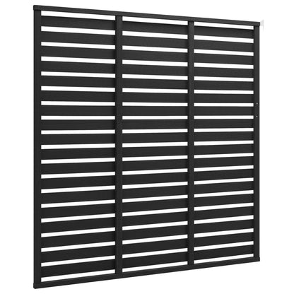 Schuttingpaneel 180x180 cm HKC zwart Zwart