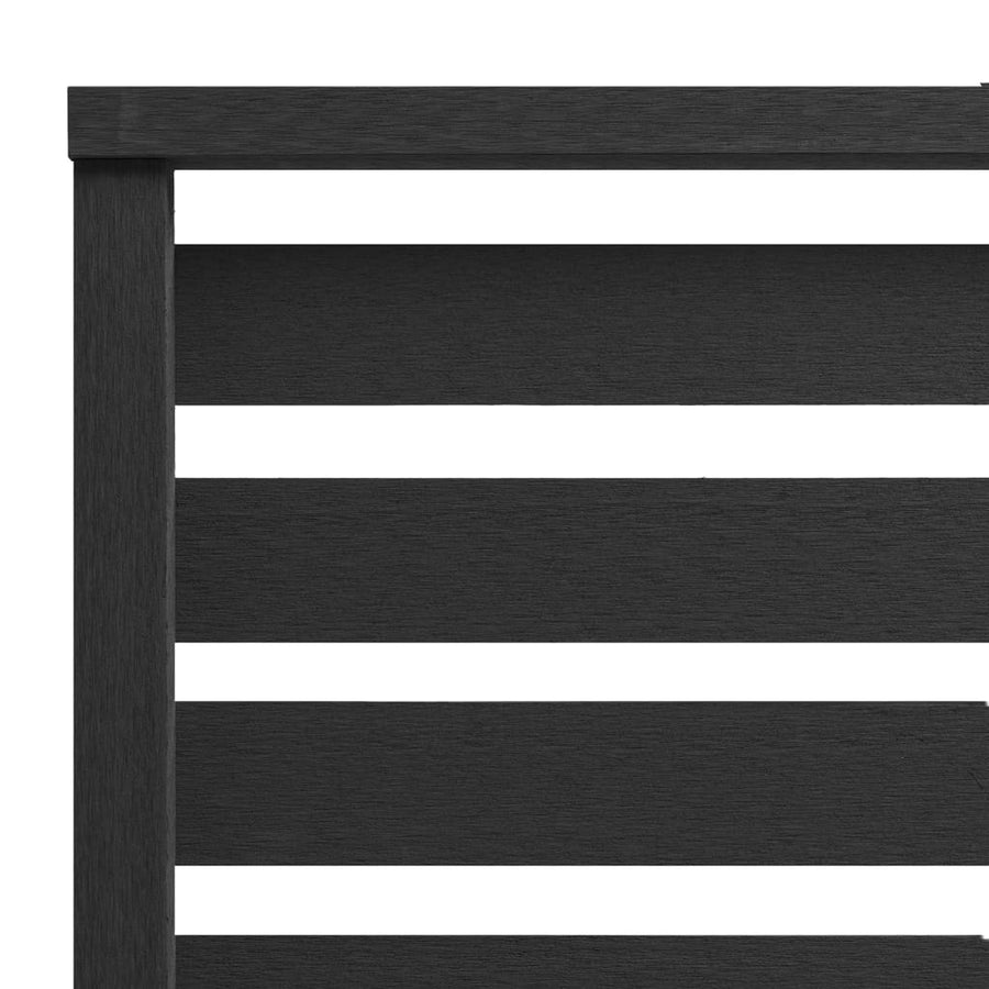Schuttingpaneel 180x180 cm HKC zwart Zwart