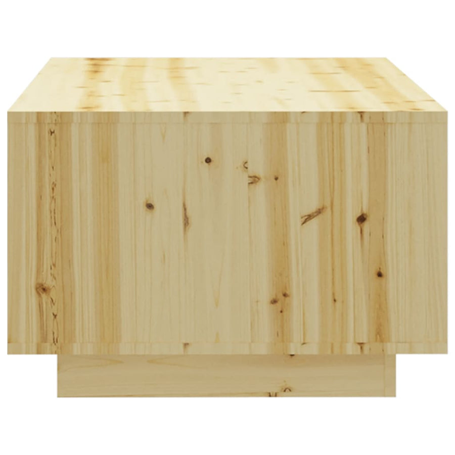 Salontafel 110X50X33,5 Cm Massief Vurenhout