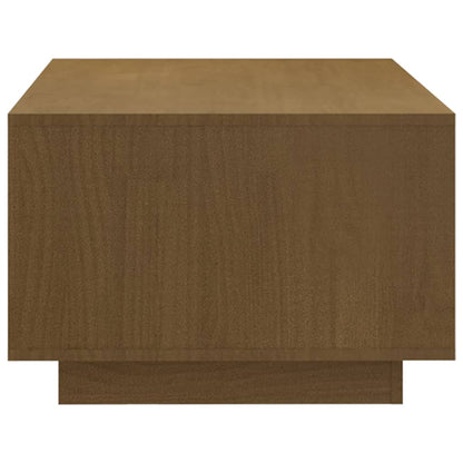 Salontafel 110X50X33,5 Cm Massief Grenenhout Honingbruin