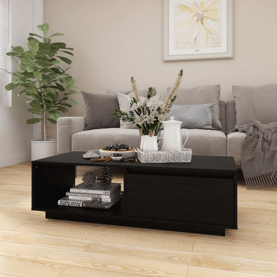 Salontafel 110X50X33,5 Cm Massief Grenenhout Honingbruin