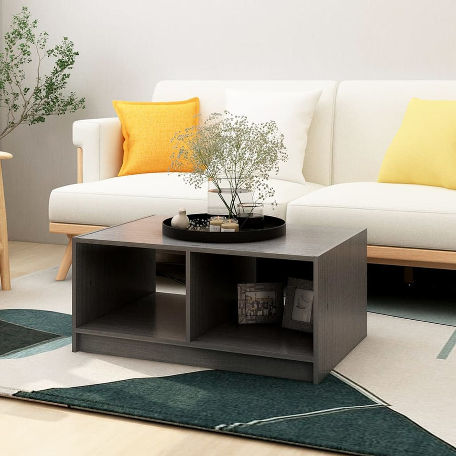 Salontafel 75X50X33,5 Cm Massief Grenenhout Honingbruin