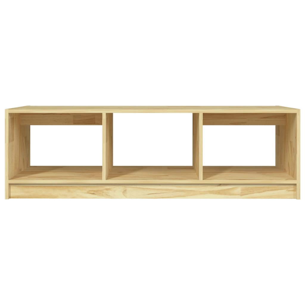 Salontafel 0X50X34 Cm Massief Vurenhout Naturel